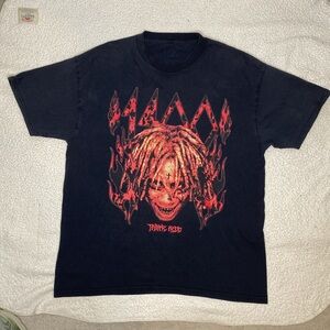 1400 By Trippie Red Graphic Print T-Shirt: Size Extra Large